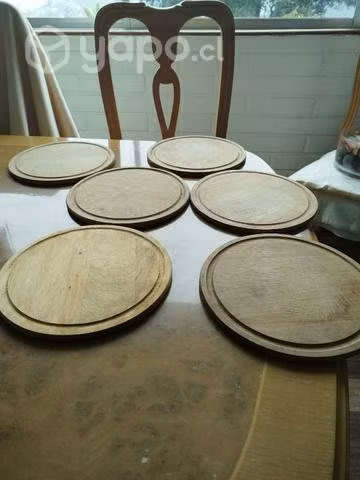 Platos de Madera para Asados
