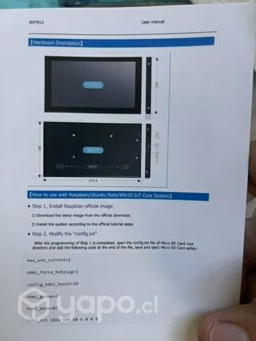 Raspberry 7 pulgadas - Imagen 2