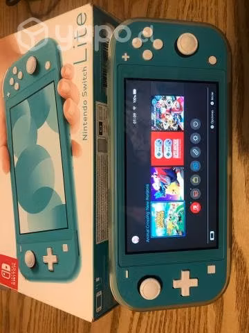 Nintendo Switch lite turquesa