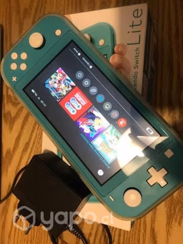 Nintendo Switch lite turquesa