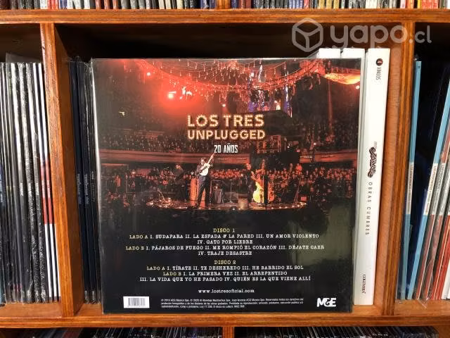 Vinilo de Los Tres - Unplugged 20 Años (2 discos)