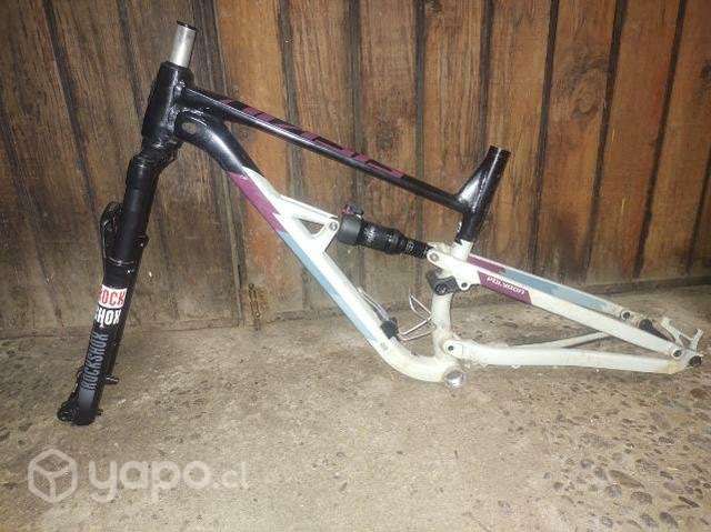 Marco Polygon Siskiu D7, horquilla y Shock - Imagen 3
