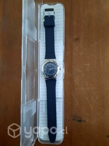 Reloj Swatch unisex negro modelo YLS 202
