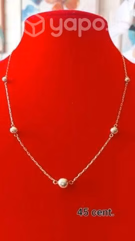 Collar de oro 18 k