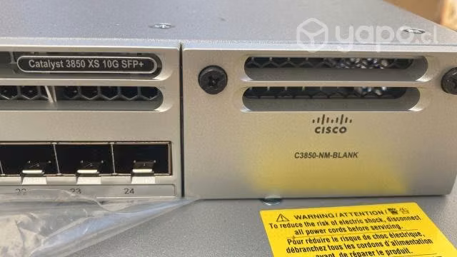 Switch Administrable capa L3 Cisco Catalyst 3850 ,