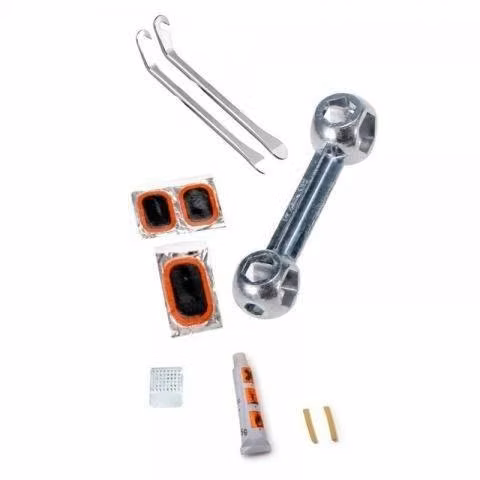 Kit Parches Bicicleta Reparación, Pinchazo Llanta