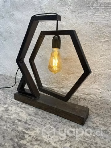 Lámpara con pedestal