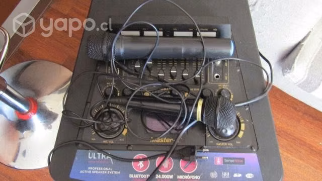 Parlantes karaoke máster G