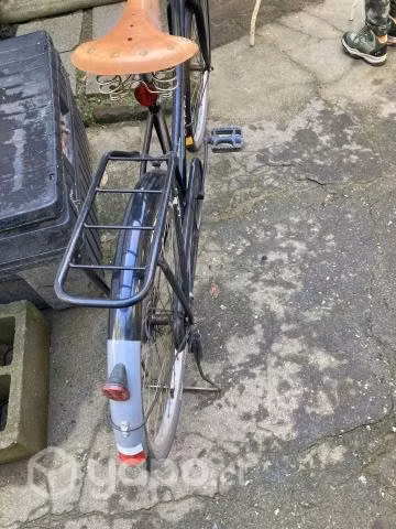 Bicicleta Retro Vintage asiento de cuero