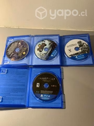 3 juegos PS4