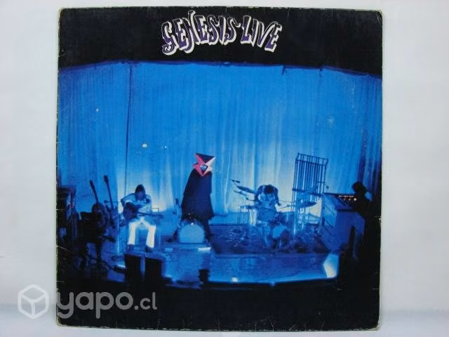 Vinilo Genesis Live 1976 Ed Alemania