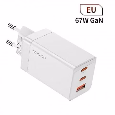 Cargador De Pared Casa Tipo C Tookci 67w GaN 4.0 +