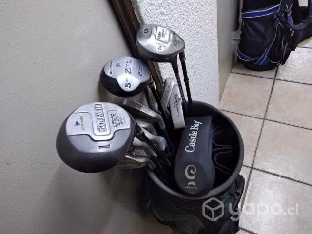 Bolsa de golf con fierros, maderas y otros - Imagen 3