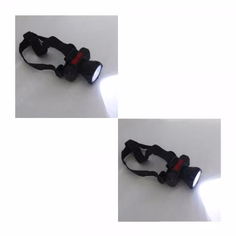 Linterna Minero De cabeza 1 LED 3030 Recargable