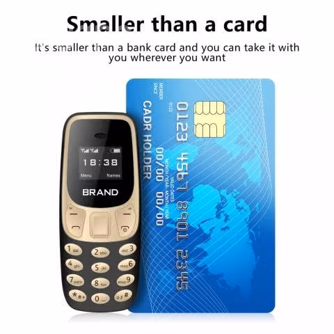 SERVO BM10 Mini teléfono móvil 2 Tarjeta SIM Bluet