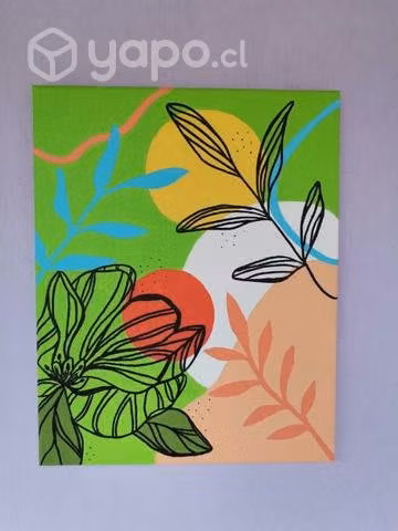 Cuadro de flores