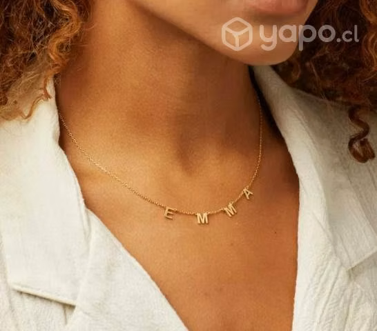 Collar, Gargantilla con nombre personalizado