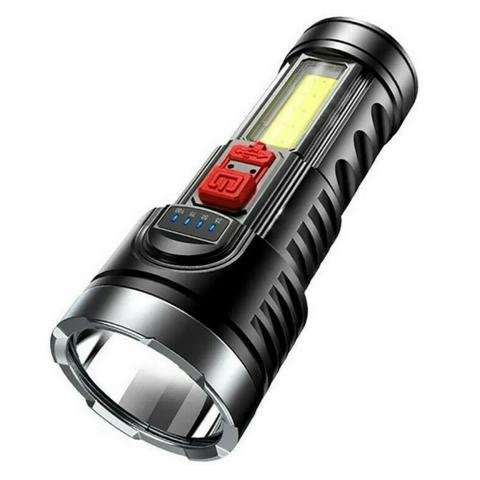 Linterna Led Recargable de Mano 3 funciones - Imagen 3