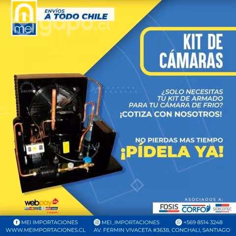 Kit armado camaras de frio