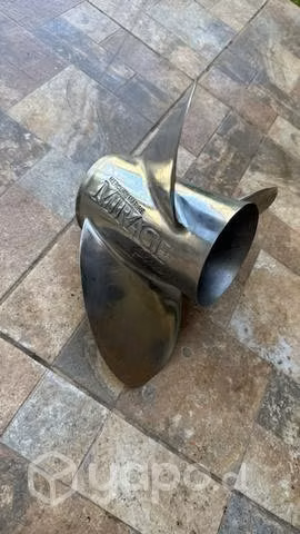 Helice acero inoxidable mirage de mercury paso 21