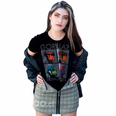 Polera Gorillaz Demon Days // Lucy Rock