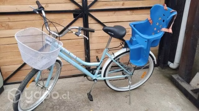 Bicicleta aro 26 + silla de bebé .