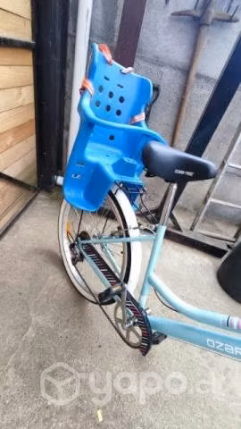 Bicicleta aro 26 + silla de bebé .