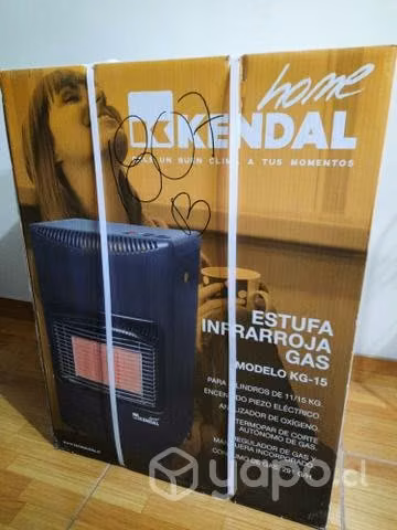 Estufa a Gas Infrarroja Kendall 11 - 15kg Nueva