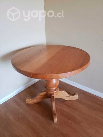 Mesa de comedor madera maciza raulí
