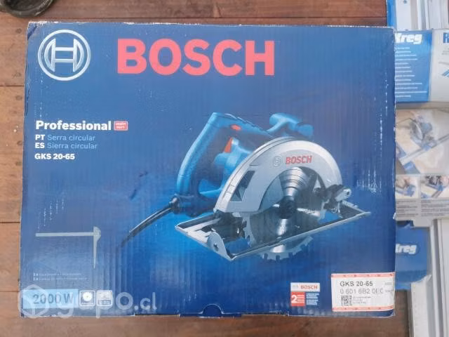 Sierra circular bosh gks-20-65 2000w