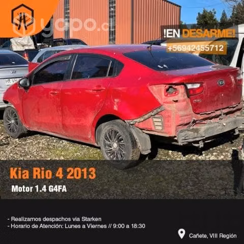 Cigueñal kia rio 4 2013