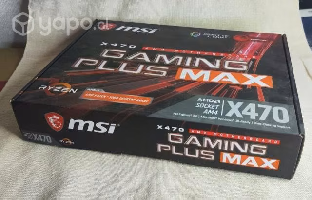 Placa madre msi x470 gaming plus nueva