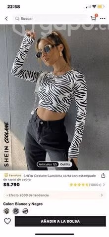 Top de shein