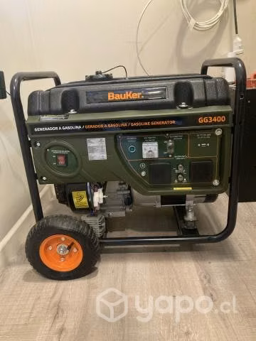Generador Bauker GG3400 semi nuevo
