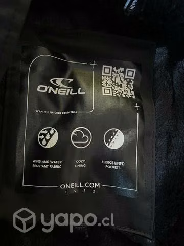 Casaca o'neill negra unisex