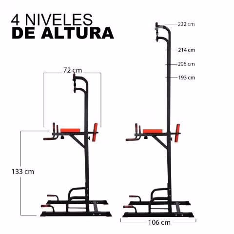 Barras Multifuncional Gimnasio Máquinas Abdominale