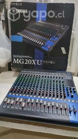 Mixer yamaha mg 20xu con efectos y usb