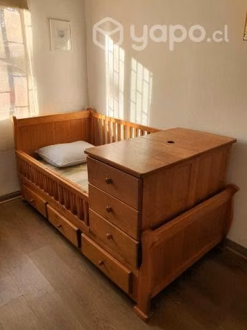 Cuna Cuja de Madera