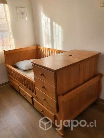 Cuna Cuja de Madera