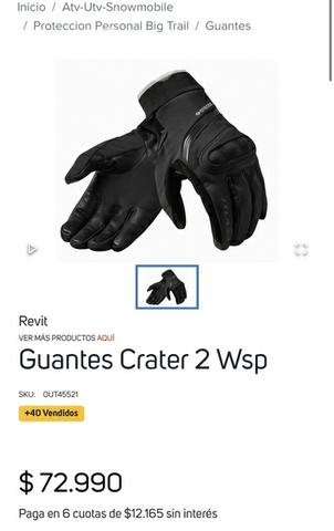 Guantes moto Revit - Imagen 2