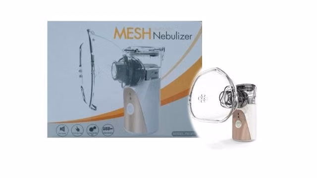 Nebulizador portatil Mesh Gold 100% Nuevo