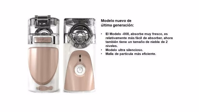 Nebulizador portatil Mesh Gold 100% Nuevo