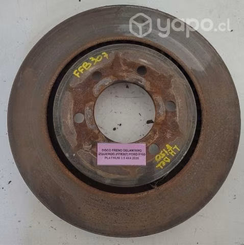 Disco Freno Delantero Izquierdo (FFB307) Ford F150