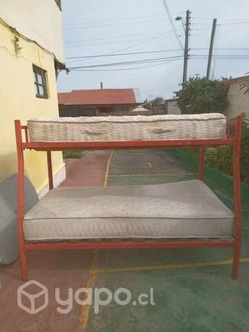 Camarote de fierro de plaza y plaza y media