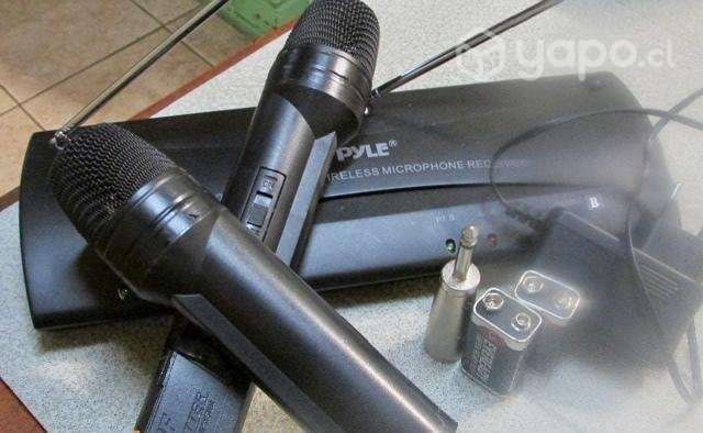 Amplificador Microlab modelo 4543 y micrófonos VHF - Imagen 5