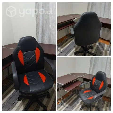 Escritorio esquinero y silla