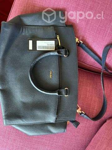 Cartera prune negra - Imagen 3