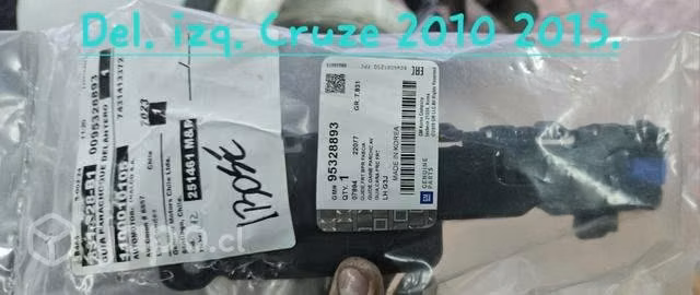 Mensula del. izq. Cruze 2010 2015 nueva original.