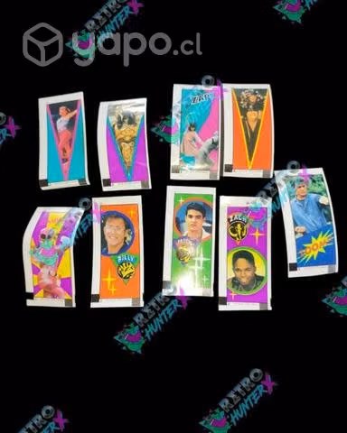 Mighty Morphin Power Rangers stickers 1995 - Imagen 2
