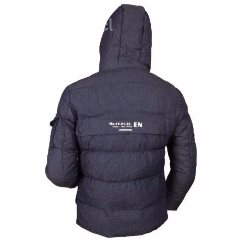 Parka Azul XL Con Gorro y Chiporro Modelo 158